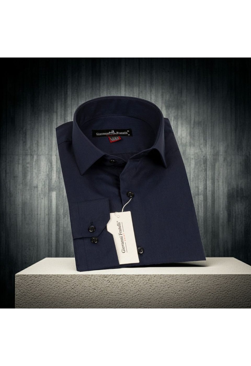 0312 CR 8 DROP 003 8 Drop Slim Fit Uzun Kol Düz Renk Erkek Gömlek 3GMK310312003 - Giovanni Fratelli