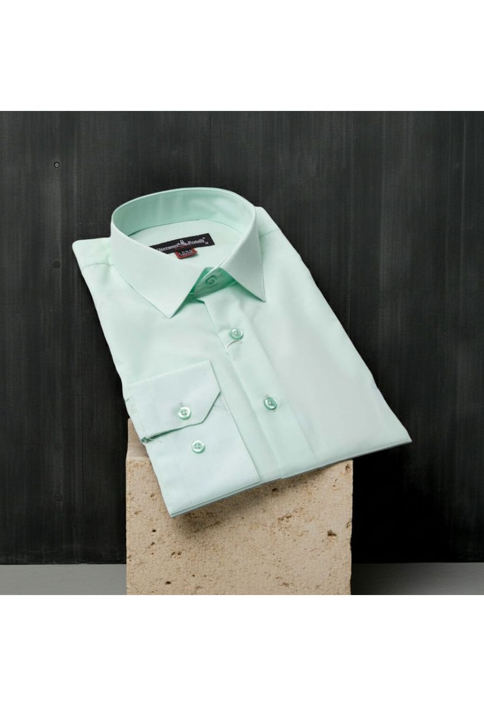 0312 CR 8 DROP 005 8 Drop Slim Fit Uzun Kol Düz Renk Erkek Gömlek 3GMK310312005 - Giovanni Fratelli