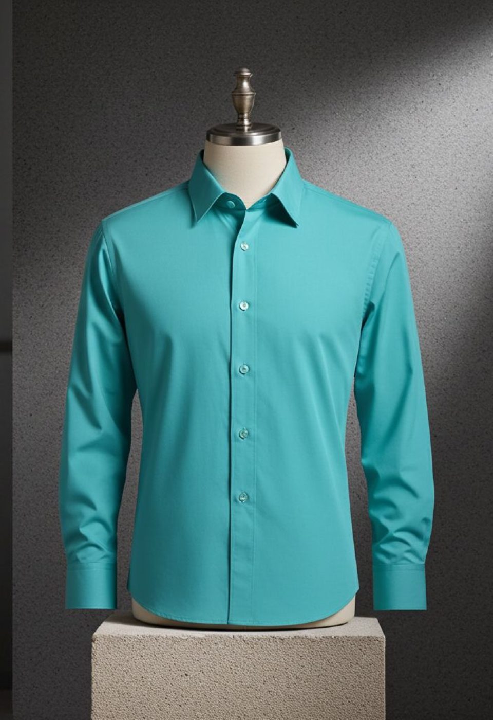 8 Drop Slim Fit Uzun Kol Düz Renk Erkek Gömlek 3GMK310312008
