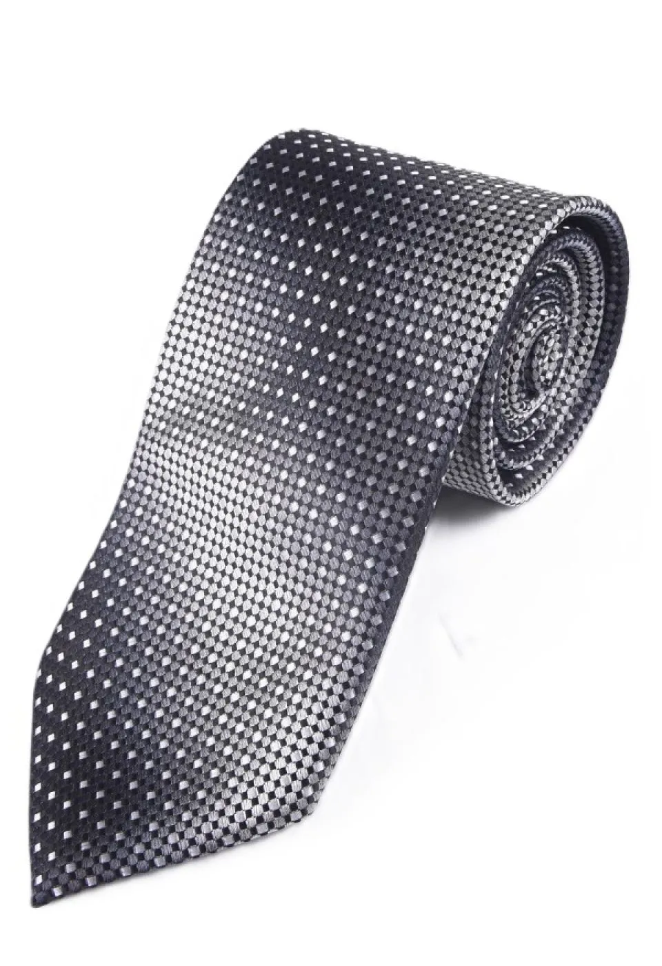 Siyah Gri Baklava Dokulu Jacquard Erkek Kravat 3AKS001028001 Siyah Gri Baklava Dokulu Jacquard Erkek Kravat 3AKS001028001