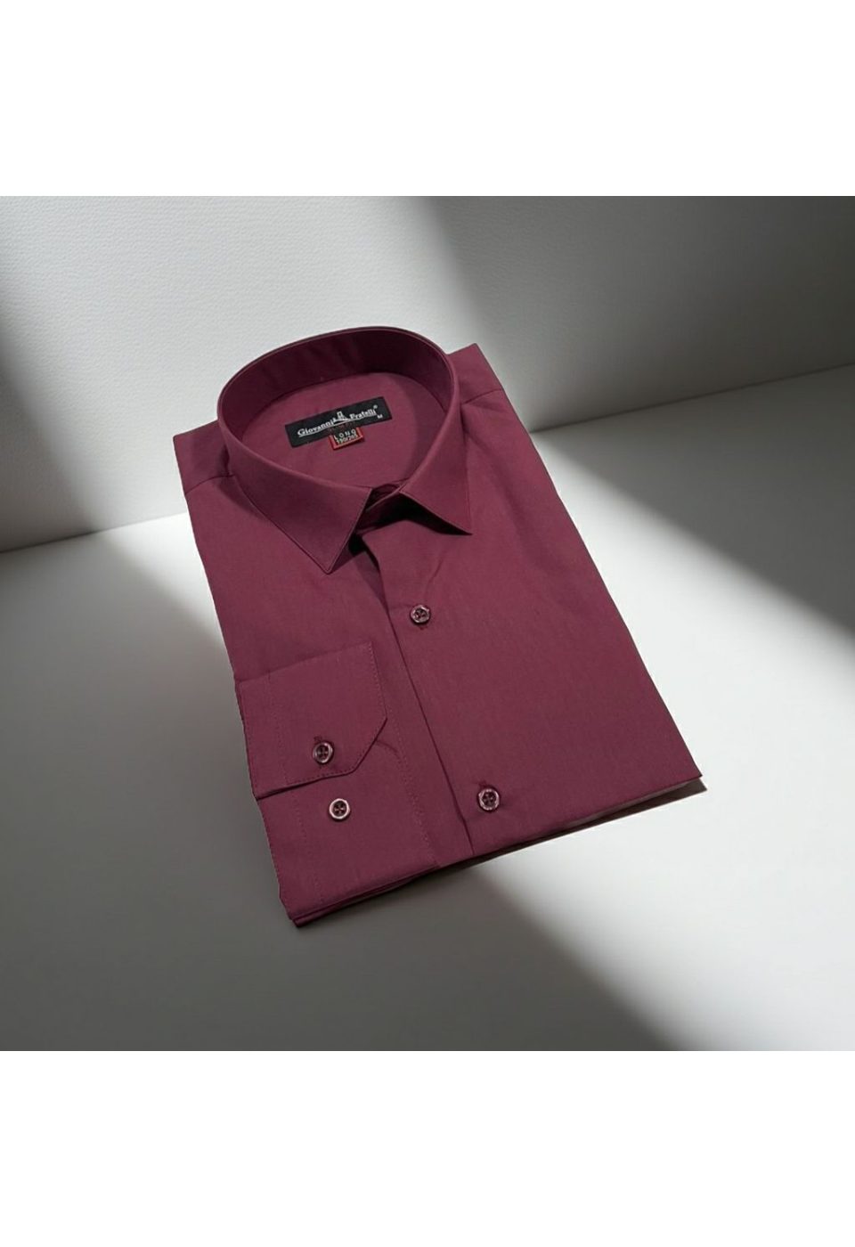 0312 CR 8 DROP 010 8 Drop Slim Fit Uzun Kol Düz Renk Erkek Gömlek 3GMK310312010 - Giovanni Fratelli