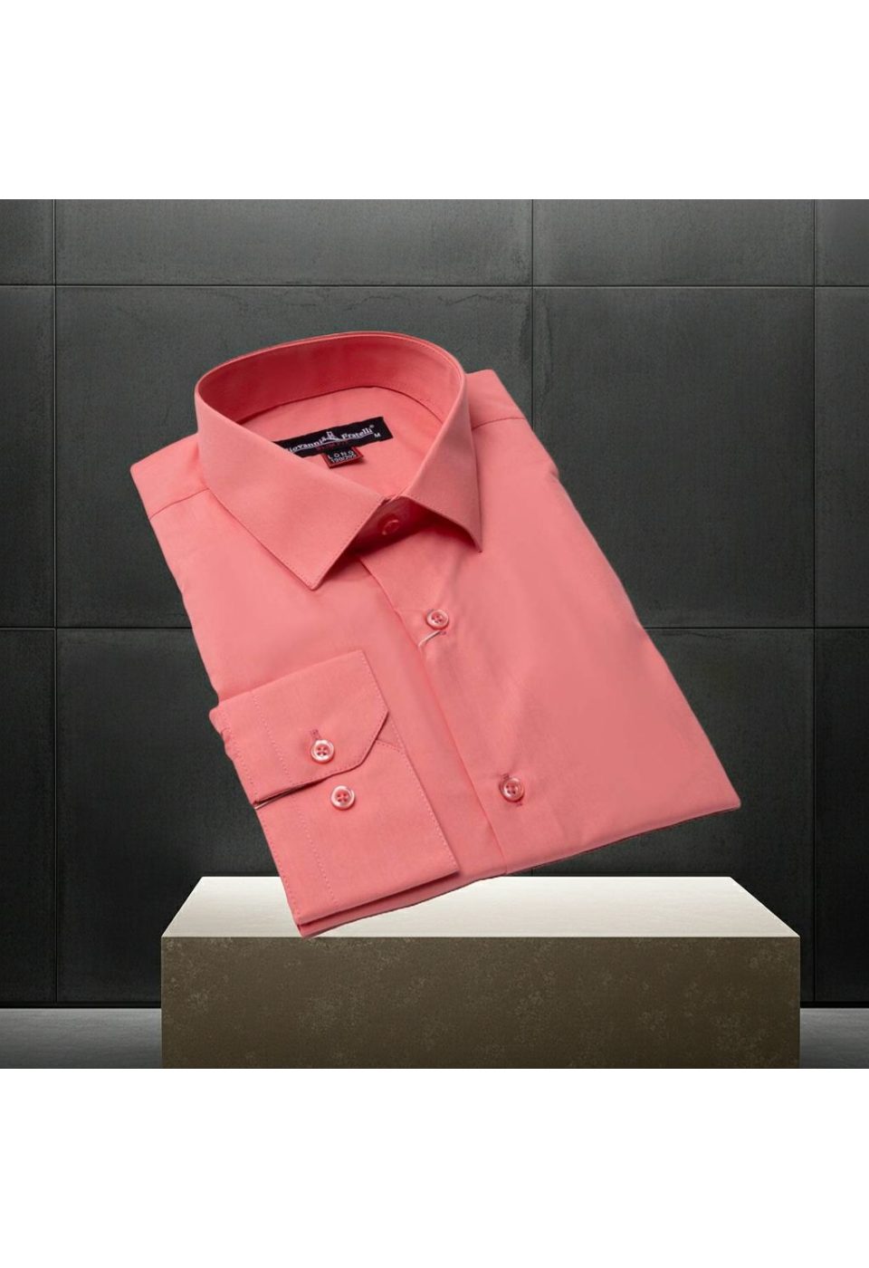 0312 CR 8 DROP 012 8 Drop Slim Fit Uzun Kol Düz Renk Erkek Gömlek 3GMK310312012 - Giovanni Fratelli