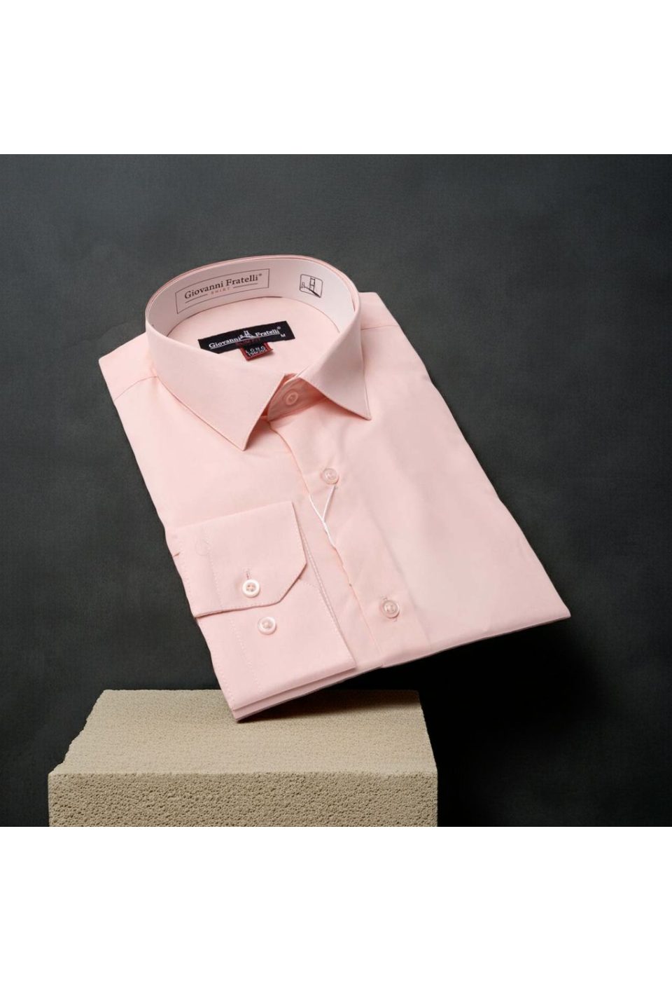 8 Drop Slim Fit Uzun Kol Düz Renk Erkek Gömlek 3GMK310312013 - Giovanni Fratelli