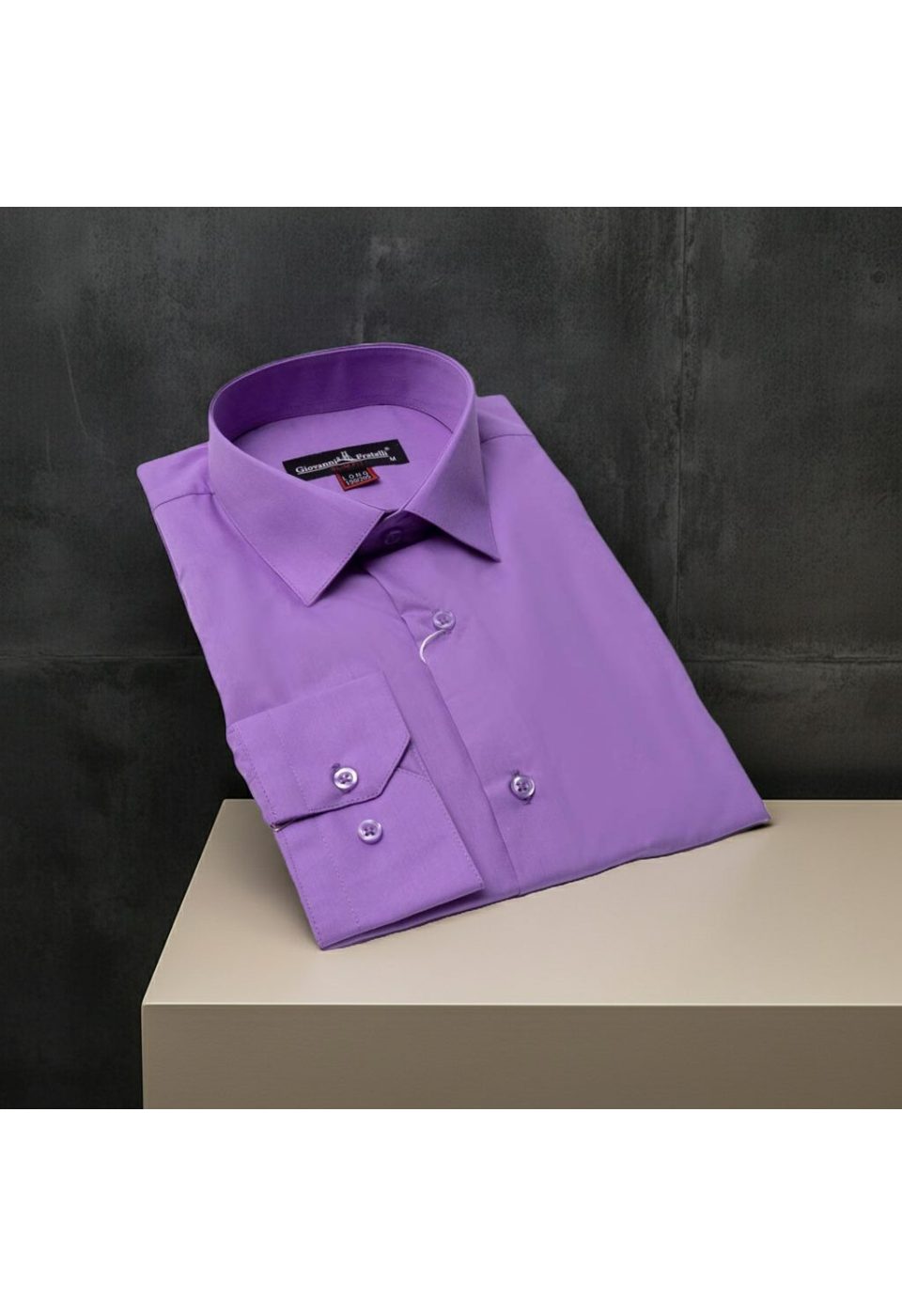 8 Drop Slim Fit Uzun Kol Düz Renk Erkek Gömlek 3GMK310312015 - Giovanni Fratelli