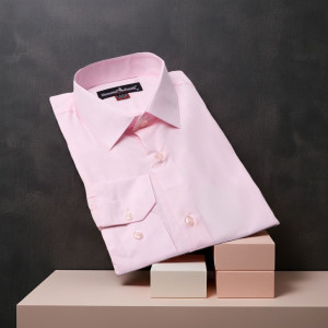 8 Drop Slim Fit Uzun Kol Düz Renk Erkek Gömlek 3GMK310312017