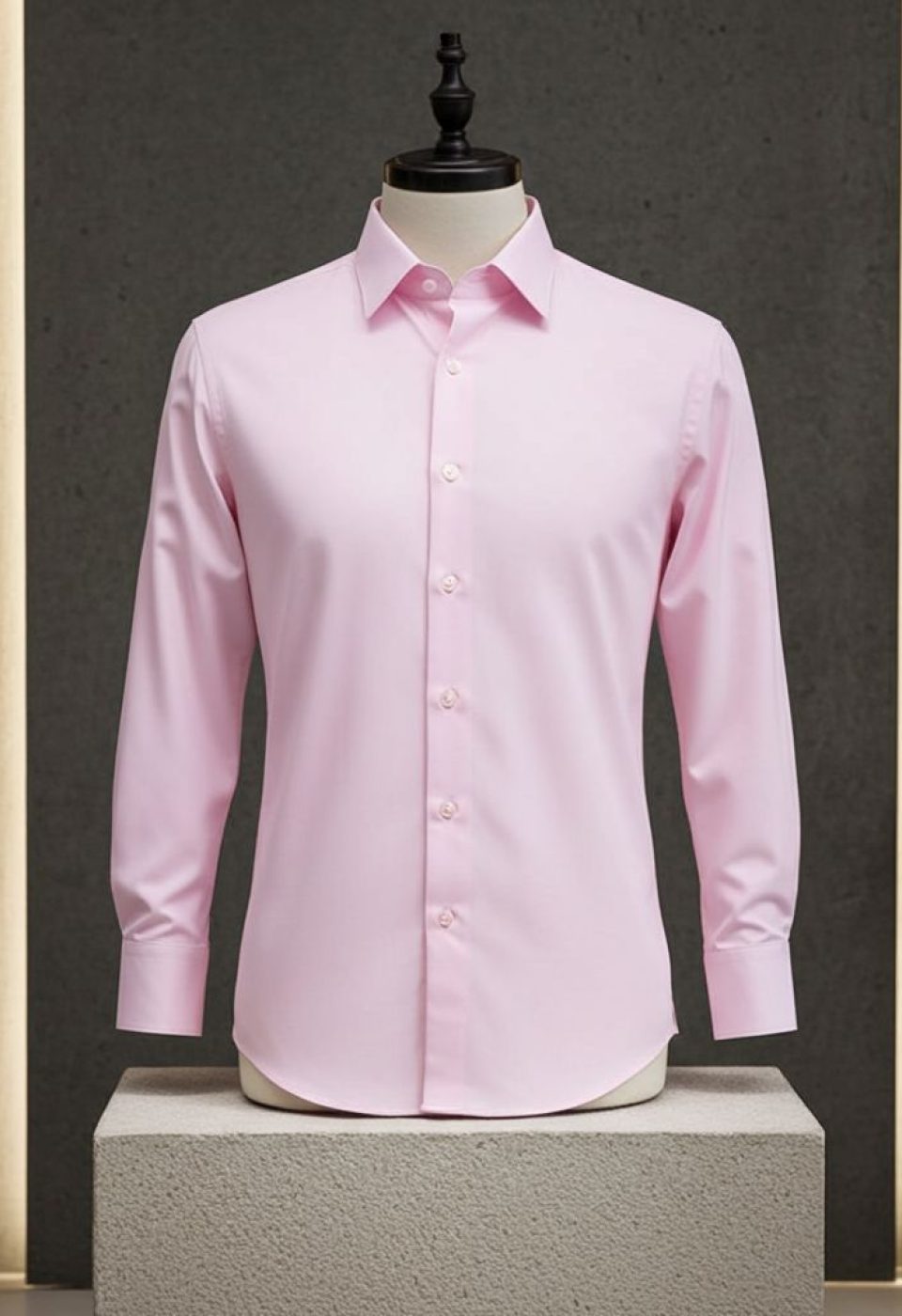 8 Drop Slim Fit Uzun Kol Düz Renk Erkek Gömlek 3GMK310312017