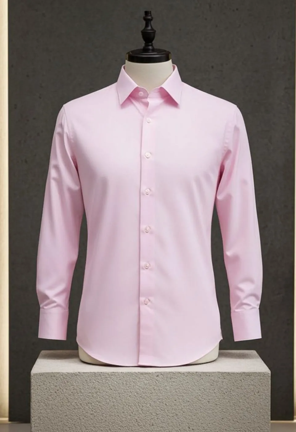 8 Drop Slim Fit Uzun Kol Düz Renk Erkek Gömlek 3GMK310312017