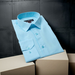 8 Drop Slim Fit Uzun Kol Düz Renk Erkek Gömlek 3GMK310312018
