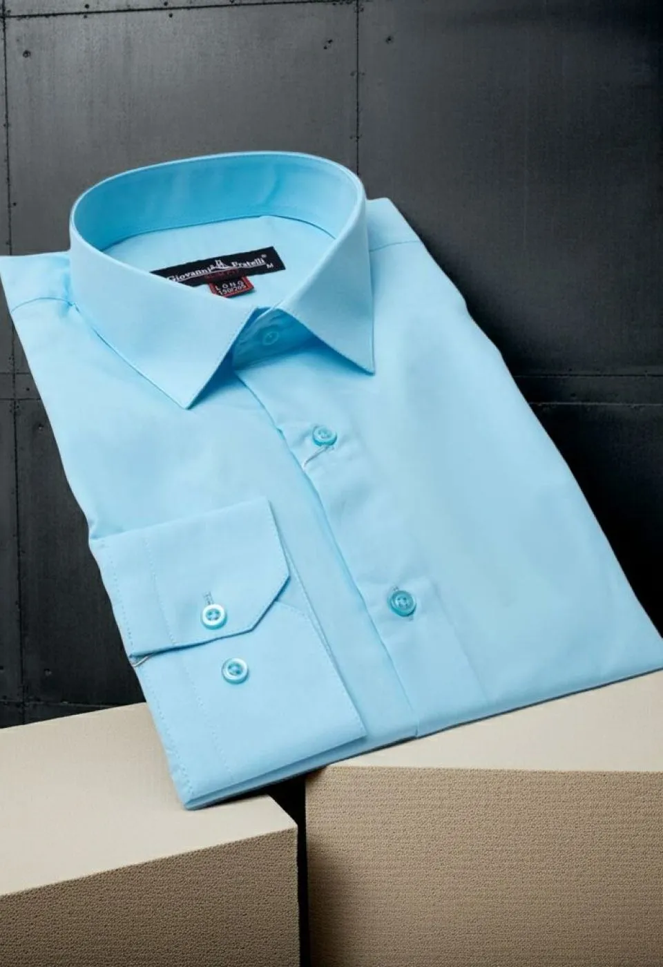 8 Drop Slim Fit Uzun Kol Düz Renk Erkek Gömlek 3GMK310312018