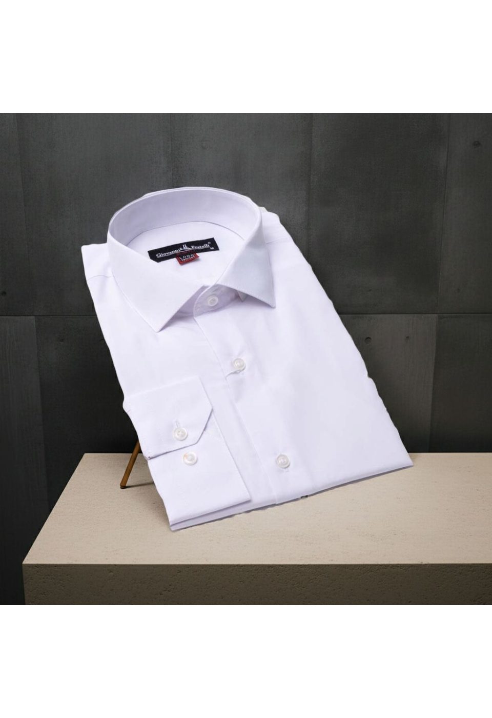 8 Drop Slim Fit Uzun Kol Düz Renk Erkek Gömlek 3GMK310312BYZ - Giovanni Fratelli