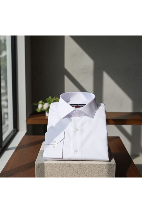 8 Drop Slim Fit Uzun Kol Düz Renk Erkek Gömlek 3GMK310312BYZ - Giovanni Fratelli