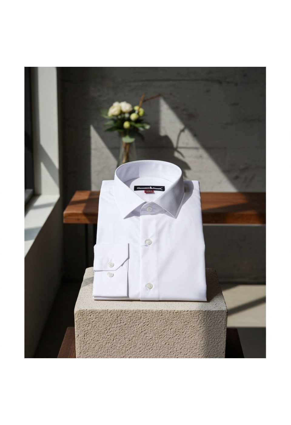 8 Drop Slim Fit Uzun Kol Düz Renk Erkek Gömlek 3GMK310312BYZ - Giovanni Fratelli