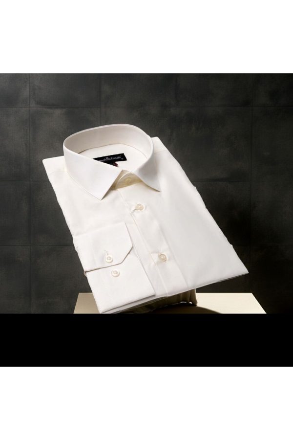 8 Drop Slim Fit Uzun Kol Düz Renk Erkek Gömlek 3GMK310312SAM - Giovanni Fratelli