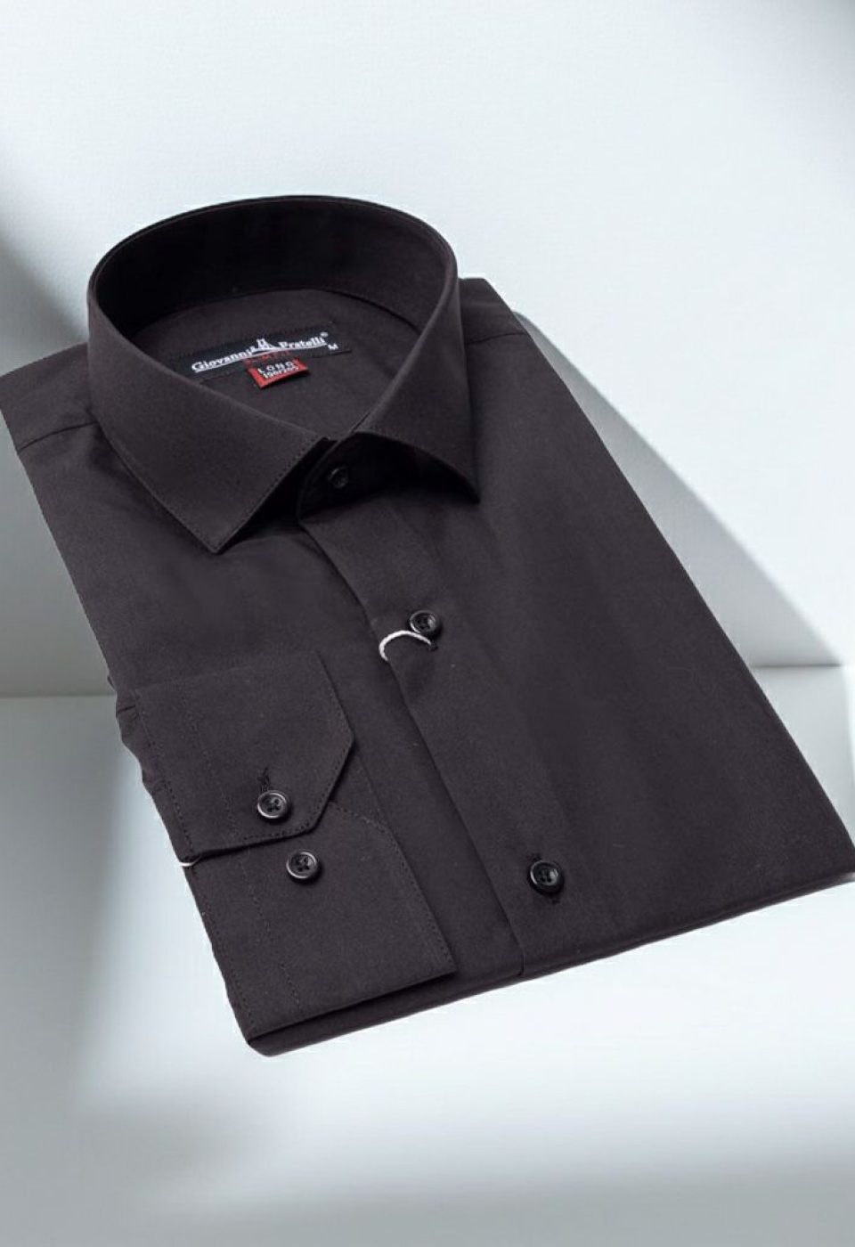 8 Drop Slim Fit Uzun Kol Düz Renk Erkek Gömlek 3GMK310312SYH