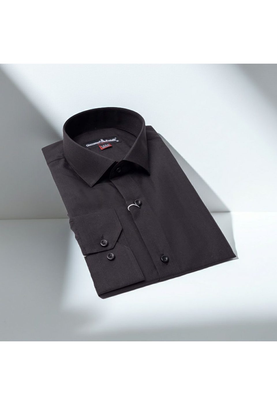 8 Drop Slim Fit Uzun Kol Düz Renk Erkek Gömlek 3GMK310312SYH - Giovanni Fratelli