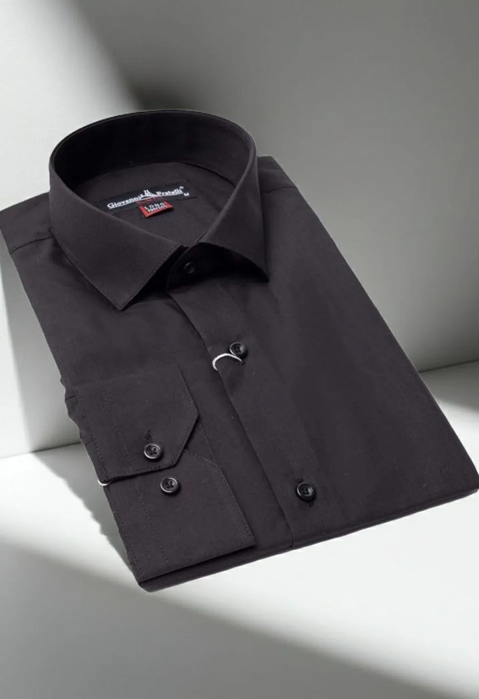 8 Drop Slim Fit Uzun Kol Düz Renk Erkek Gömlek 3GMK310312SYH - Giovanni Fratelli