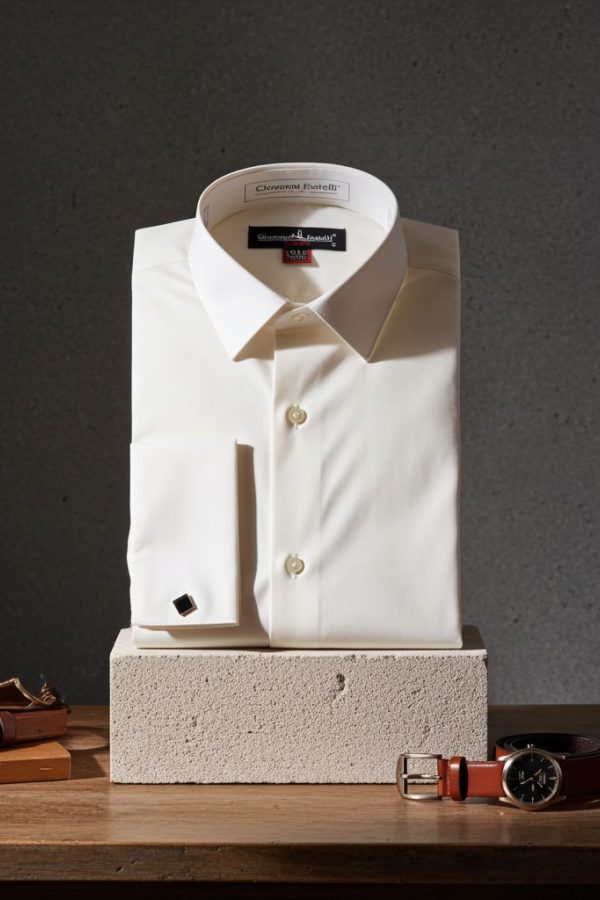 8 D Drop Slim Fit Uzun Kol Double Manşet Düz Renk Erkek Gömlek 3GMK330313SAM 8 D Drop Slim Fit Uzun Kol Double Manşet Düz Renk Erkek Gömlek 3GMK330313SAM
