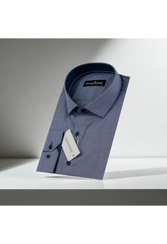 Slim Fit Uzun Kol Desenli Erkek Gömlek 3GMK330314006 - Giovanni Fratelli