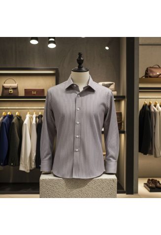 Slim Fit Uzun Kol Desenli Erkek Gömlek 3GMK330314038 - Giovanni Fratelli