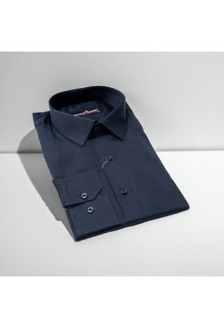 Slim Fit Uzun Kol Düz Renk Saten Erkek Gömlek 3GMK320314002 - Giovanni Fratelli