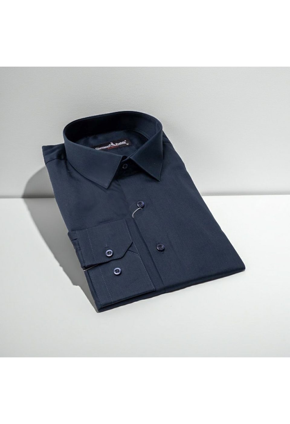 0314 CR SATIN 002 Slim Fit Uzun Kol Düz Renk Saten Erkek Gömlek 3GMK320314002 - Giovanni Fratelli