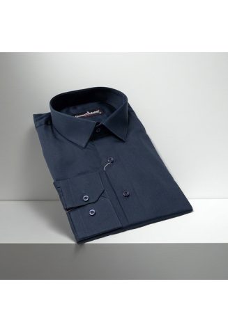 Slim Fit Uzun Kol Düz Renk Saten Erkek Gömlek 3GMK320314002 - Giovanni Fratelli