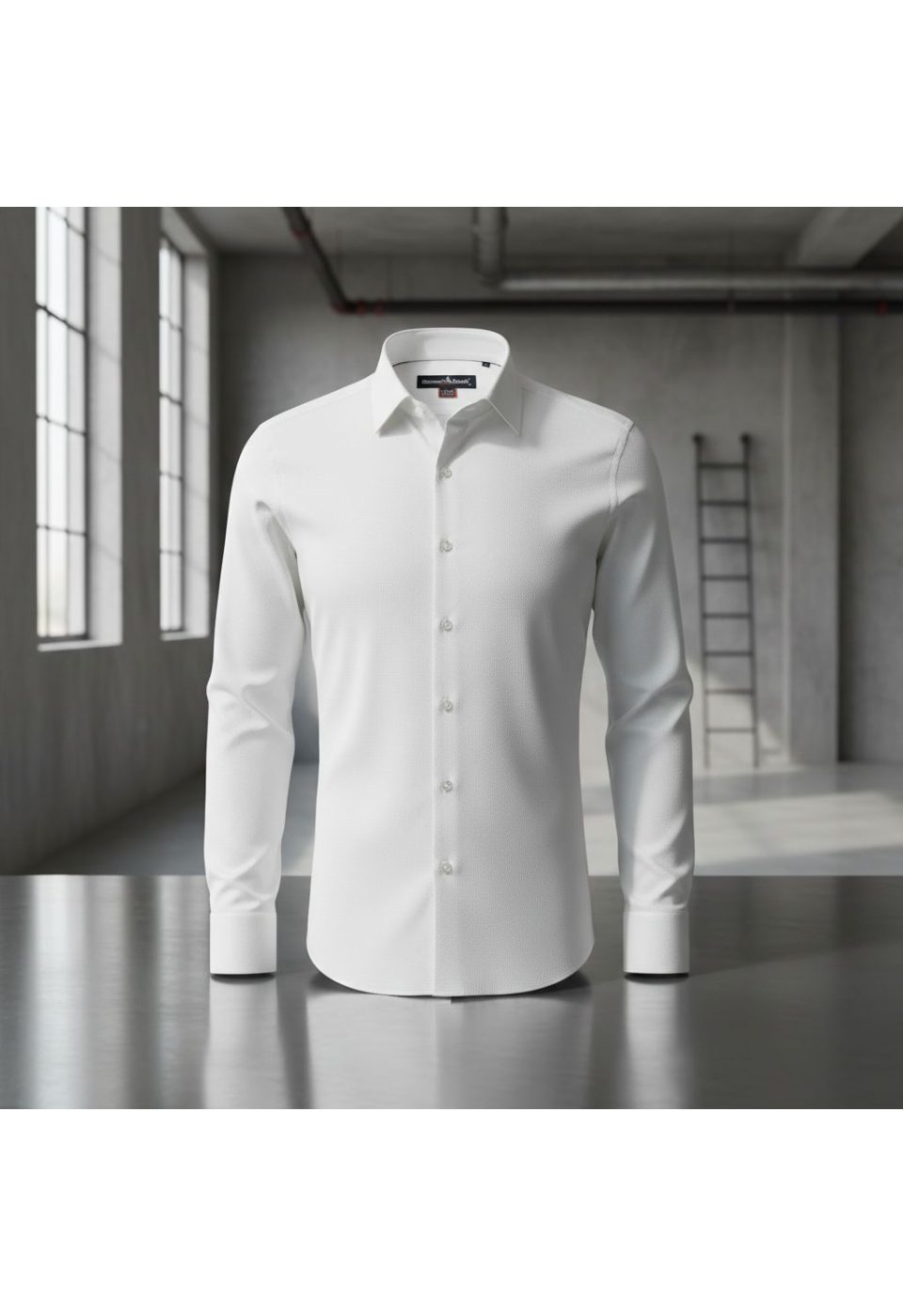8 Drop Slim Fit Uzun Kol Düz Renk Erkek Gömlek 3GMK320315001 - Giovanni Fratelli