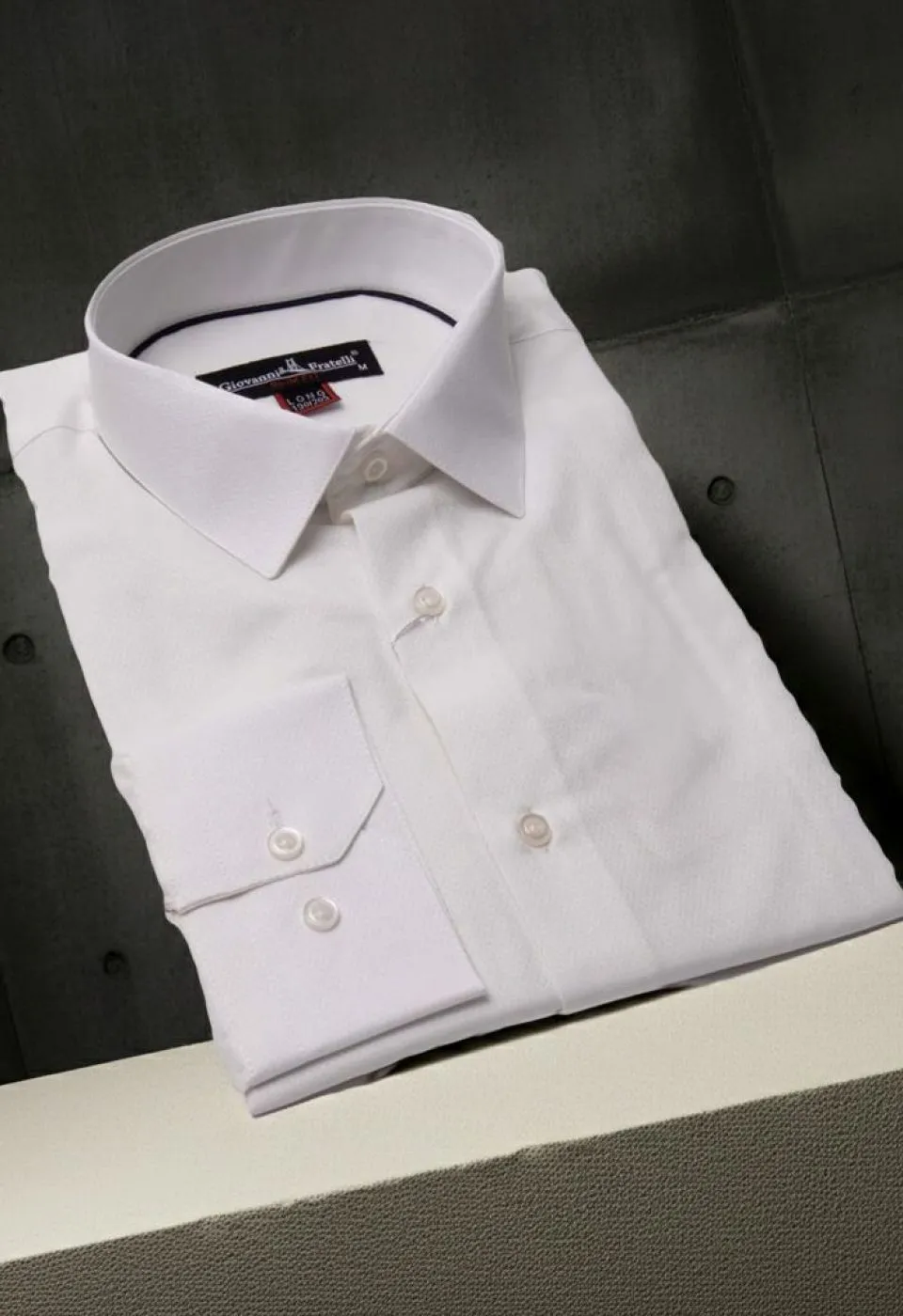 8 Drop Slim Fit Uzun Kol Düz Renk Erkek Gömlek 3GMK320315002 - Giovanni Fratelli