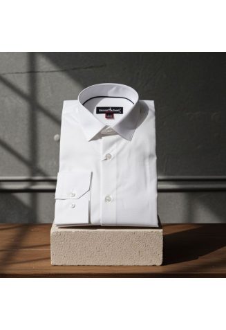 8 Drop Slim Fit Uzun Kol Düz Renk Erkek Gömlek 3GMK320315002 - Giovanni Fratelli