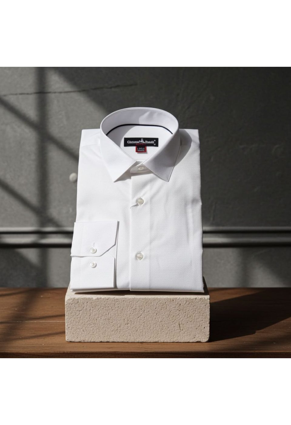 8 Drop Slim Fit Uzun Kol Düz Renk Erkek Gömlek 3GMK320315002 - Giovanni Fratelli