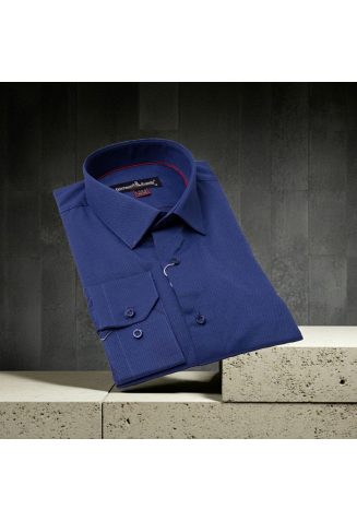 8 Drop Slim Fit Uzun Kol Düz Renk Erkek Gömlek 3GMK320315006 - Giovanni Fratelli