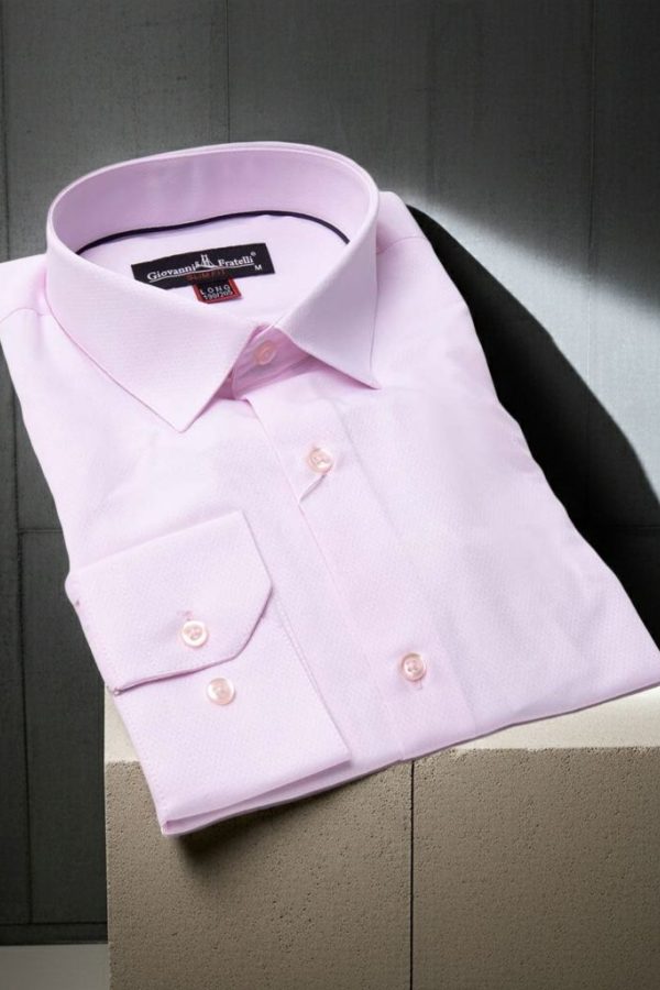 0315 CR 8 DROP 008 8 Drop Slim Fit Uzun Kol Düz Renk Erkek Gömlek 3GMK320315008 - Giovanni Fratelli
