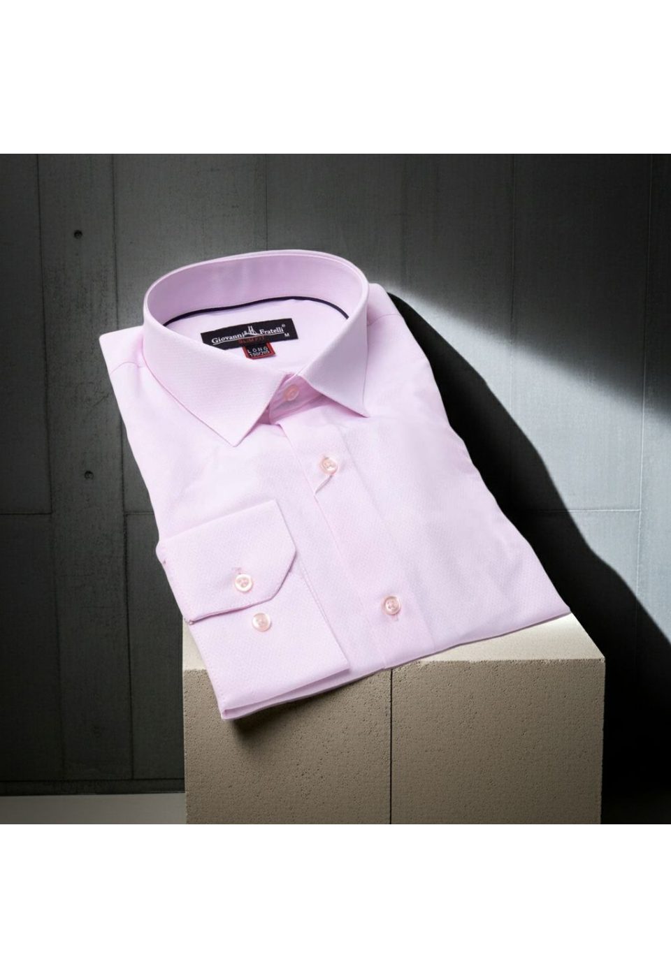 8 Drop Slim Fit Uzun Kol Düz Renk Erkek Gömlek 3GMK320315008 - Giovanni Fratelli