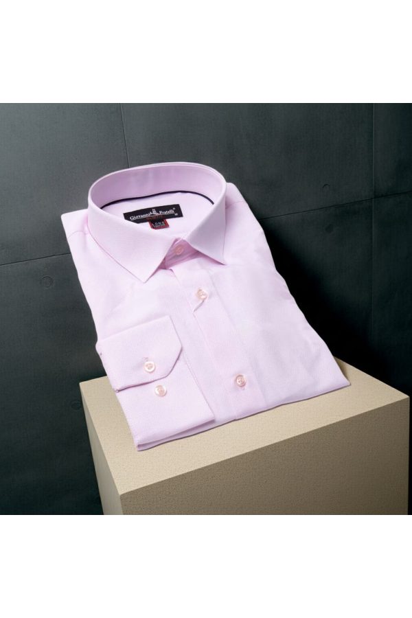 0315 CR 8 DROP 008 8 Drop Slim Fit Uzun Kol Düz Renk Erkek Gömlek 3GMK320315008 - Giovanni Fratelli