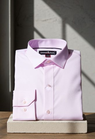 8 Drop Slim Fit Uzun Kol Düz Renk Erkek Gömlek 3GMK320315008