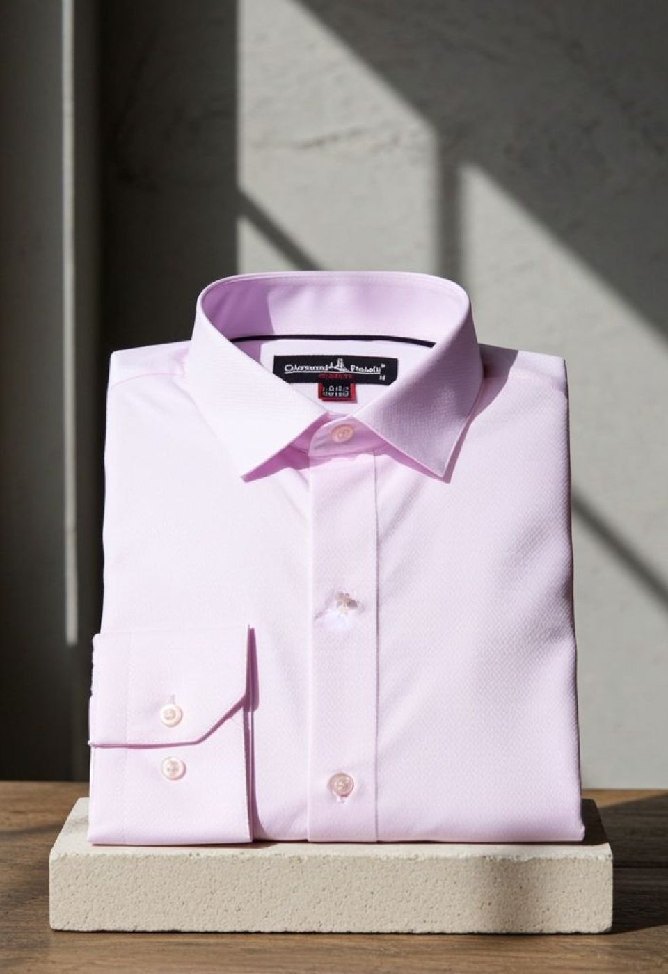 8 Drop Slim Fit Uzun Kol Düz Renk Erkek Gömlek 3GMK320315008