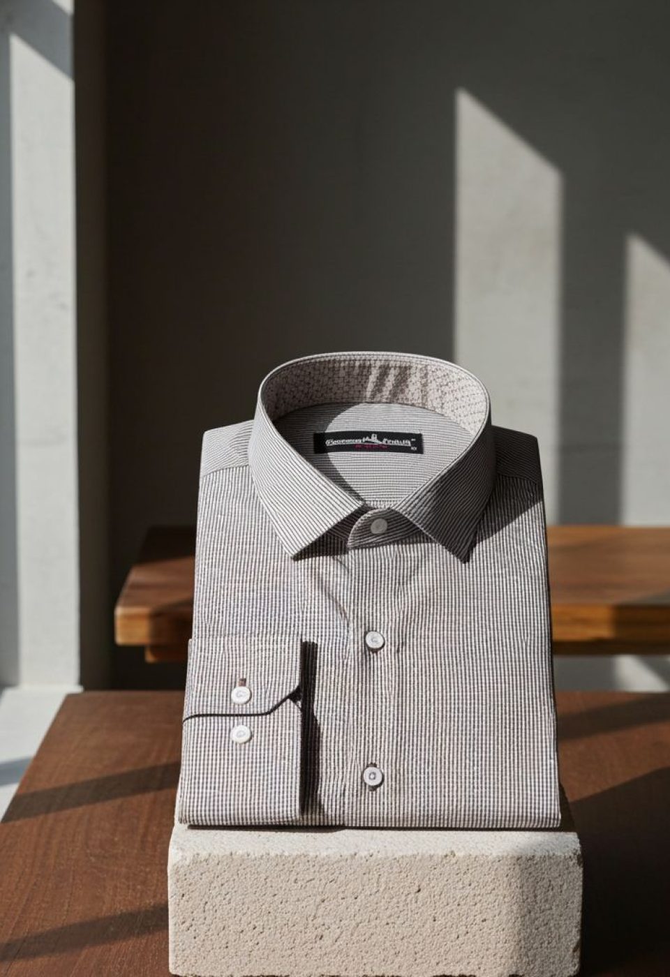Slim Fit Uzun Kol Desenli Erkek Gömlek 3GMK330329006 - Giovanni Fratelli