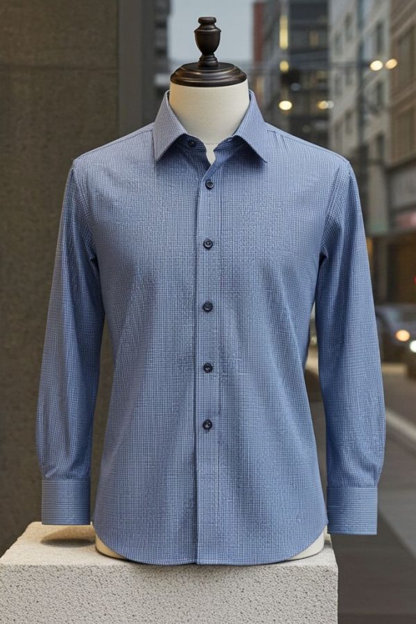 0330 CR 014 Slim Fit Uzun Kol Desenli Erkek Gömlek 3GMK330330014 - Giovanni Fratelli