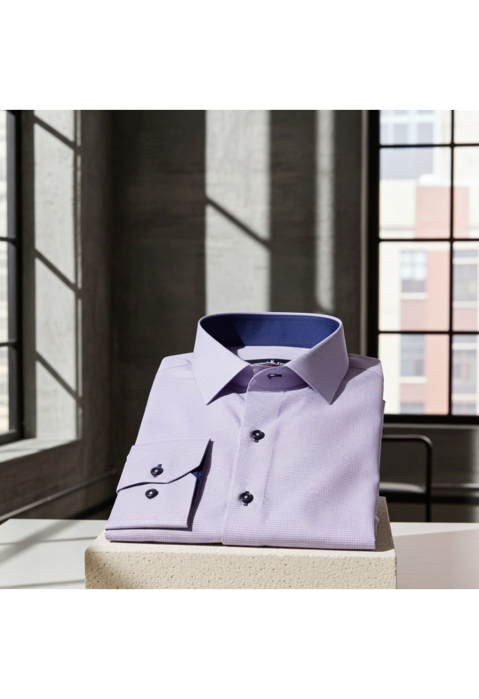 Slim Fit Uzun Kol Desenli Erkek Gömlek 3GMK320331005 - Giovanni Fratelli