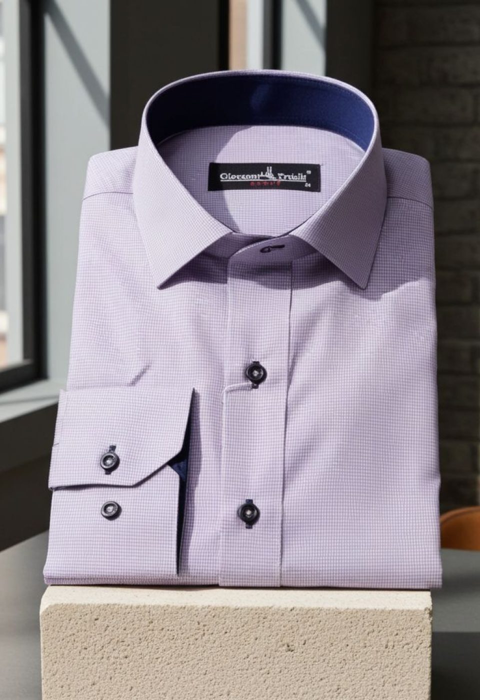 Slim Fit Uzun Kol Desenli Erkek Gömlek 3GMK320331005 - Giovanni Fratelli