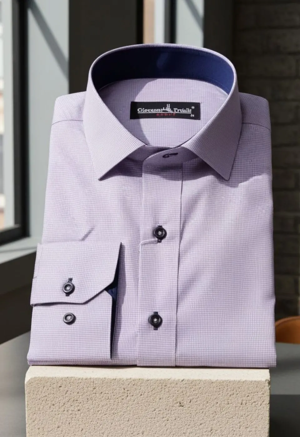 Slim Fit Uzun Kol Desenli Erkek Gömlek 3GMK320331005 - Giovanni Fratelli