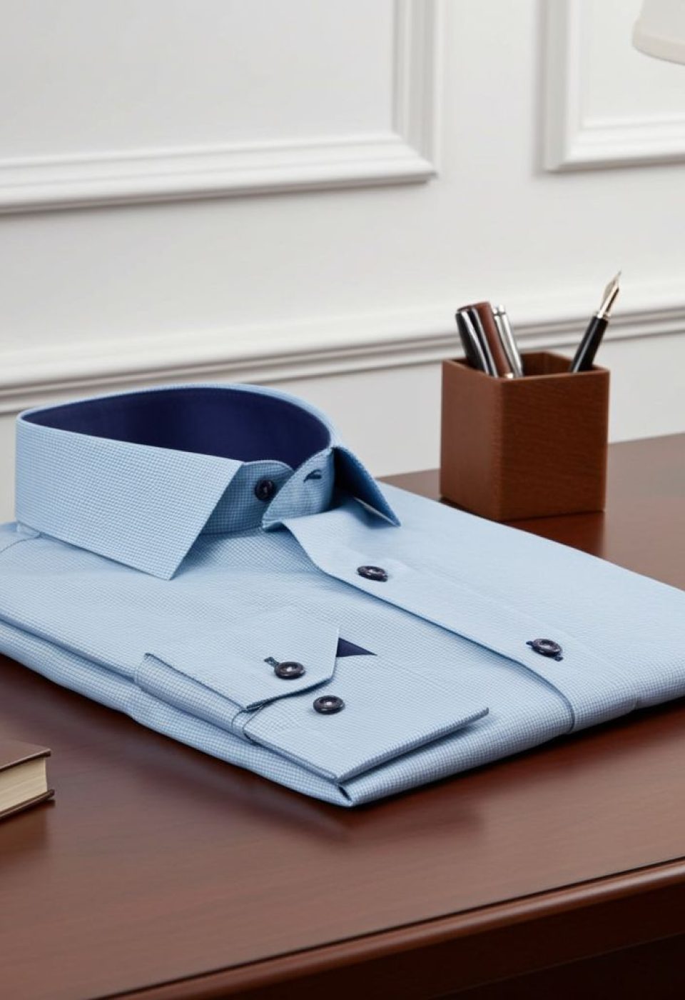 Slim Fit Uzun Kol Desenli Erkek Gömlek 3GMK320331007