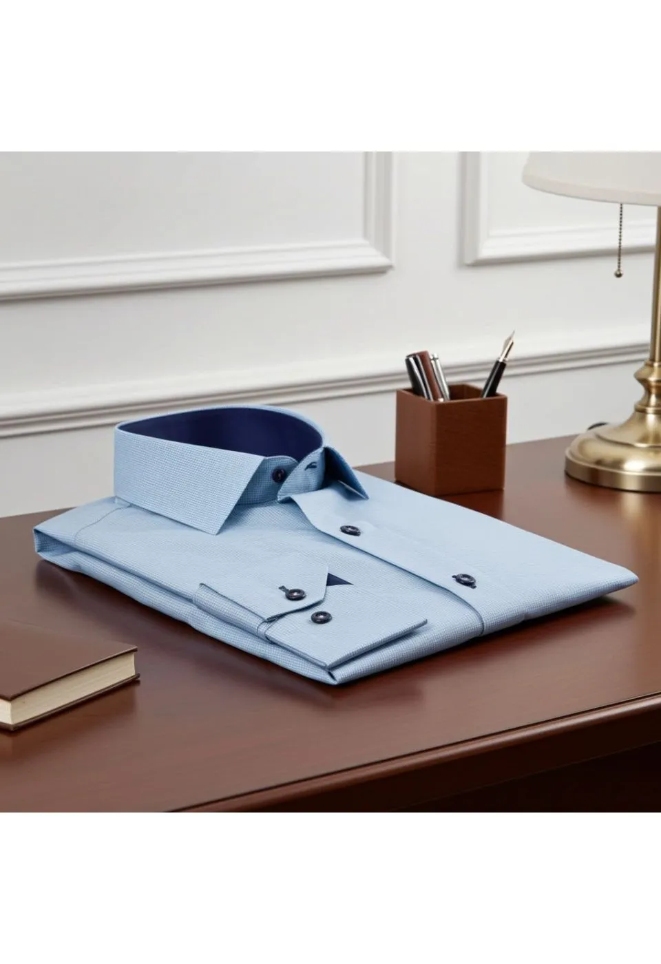 Slim Fit Uzun Kol Desenli Erkek Gömlek 3GMK320331007 - Giovanni Fratelli