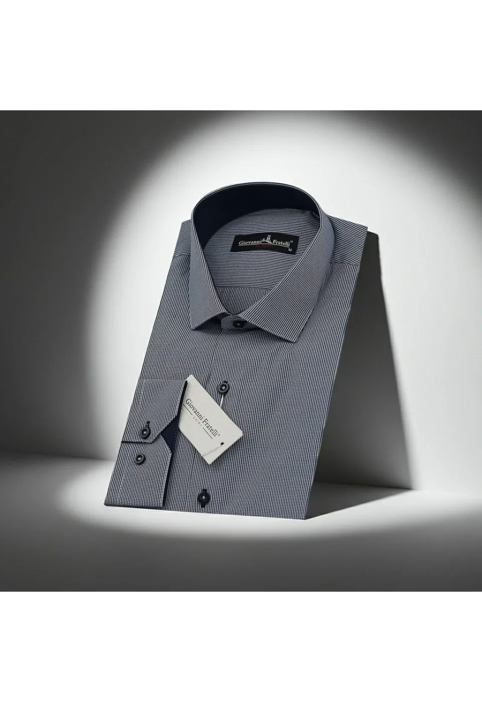 Slim Fit Uzun Kol Desenli Erkek Gömlek 3GMK320331019 - Giovanni Fratelli