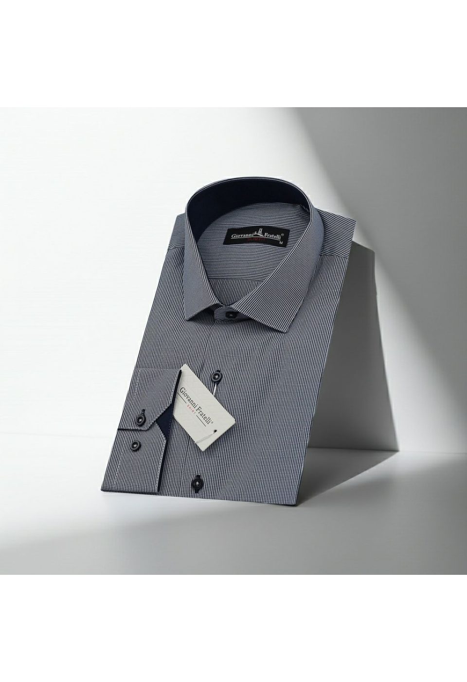 Slim Fit Uzun Kol Desenli Erkek Gömlek 3GMK320331019 - Giovanni Fratelli
