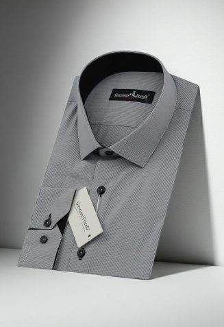 0331 CR 023 Slim Fit Uzun Kol Desenli Erkek Gömlek 3GMK320331023 - Giovanni Fratelli
