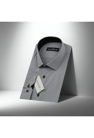 0331 CR 023 Slim Fit Uzun Kol Desenli Erkek Gömlek 3GMK320331023 - Giovanni Fratelli