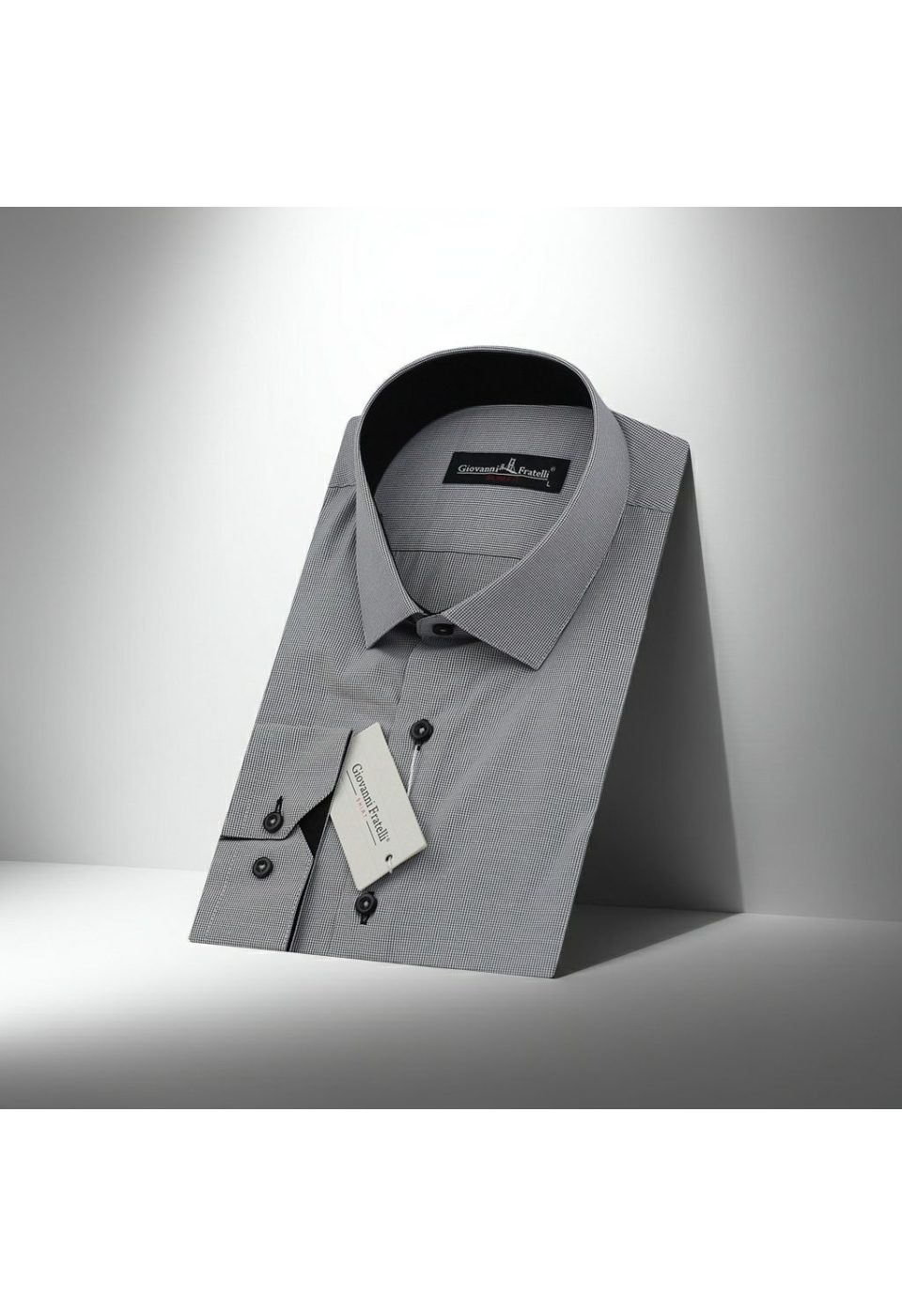 Slim Fit Uzun Kol Desenli Erkek Gömlek 3GMK320331023 - Giovanni Fratelli