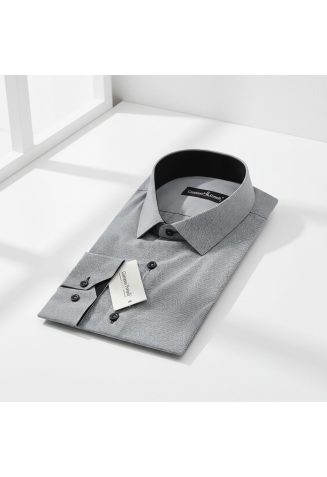 0331 CR 023 Slim Fit Uzun Kol Desenli Erkek Gömlek 3GMK320331023 - Giovanni Fratelli
