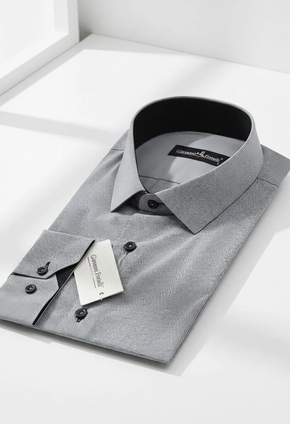 Slim Fit Uzun Kol Desenli Erkek Gömlek 3GMK320331023 Slim Fit Uzun Kol Desenli Erkek Gömlek 3GMK320331023